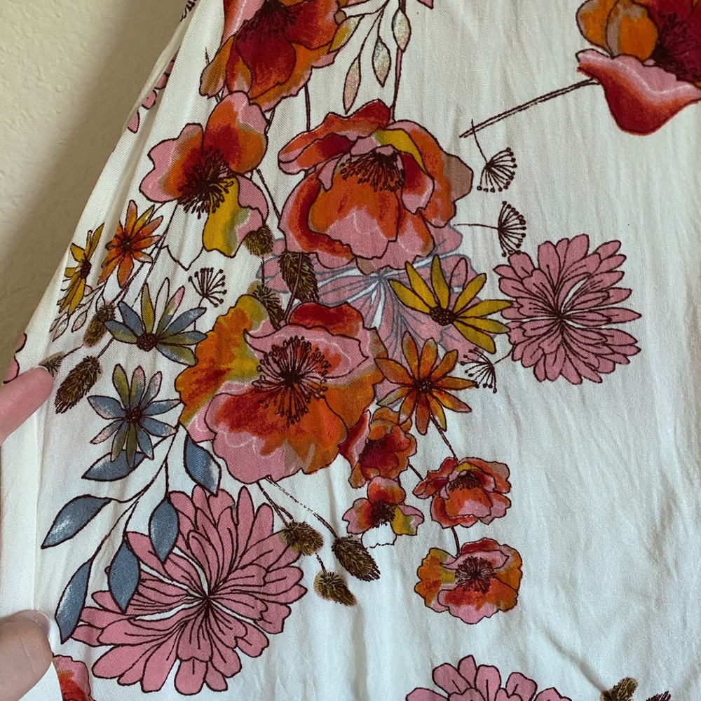 Floral Racerback Tunic - Picture 2 of 3